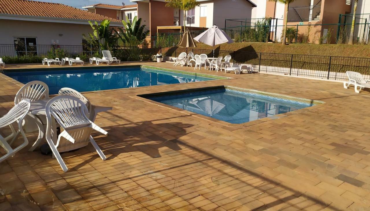Lindo Apartamento 2 Quartos Em Condominio A 10 Minutos De Holambra Jaguariúna Buitenkant foto